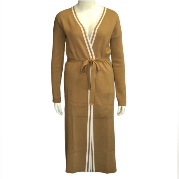 Diadora Luxe Collection Maxi Long Women’s Cardigan (Size: M and XS) - Picture 1 of 16